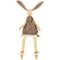 12" Long Legged Sitting Ballerina Girl Bunny Easter Figure